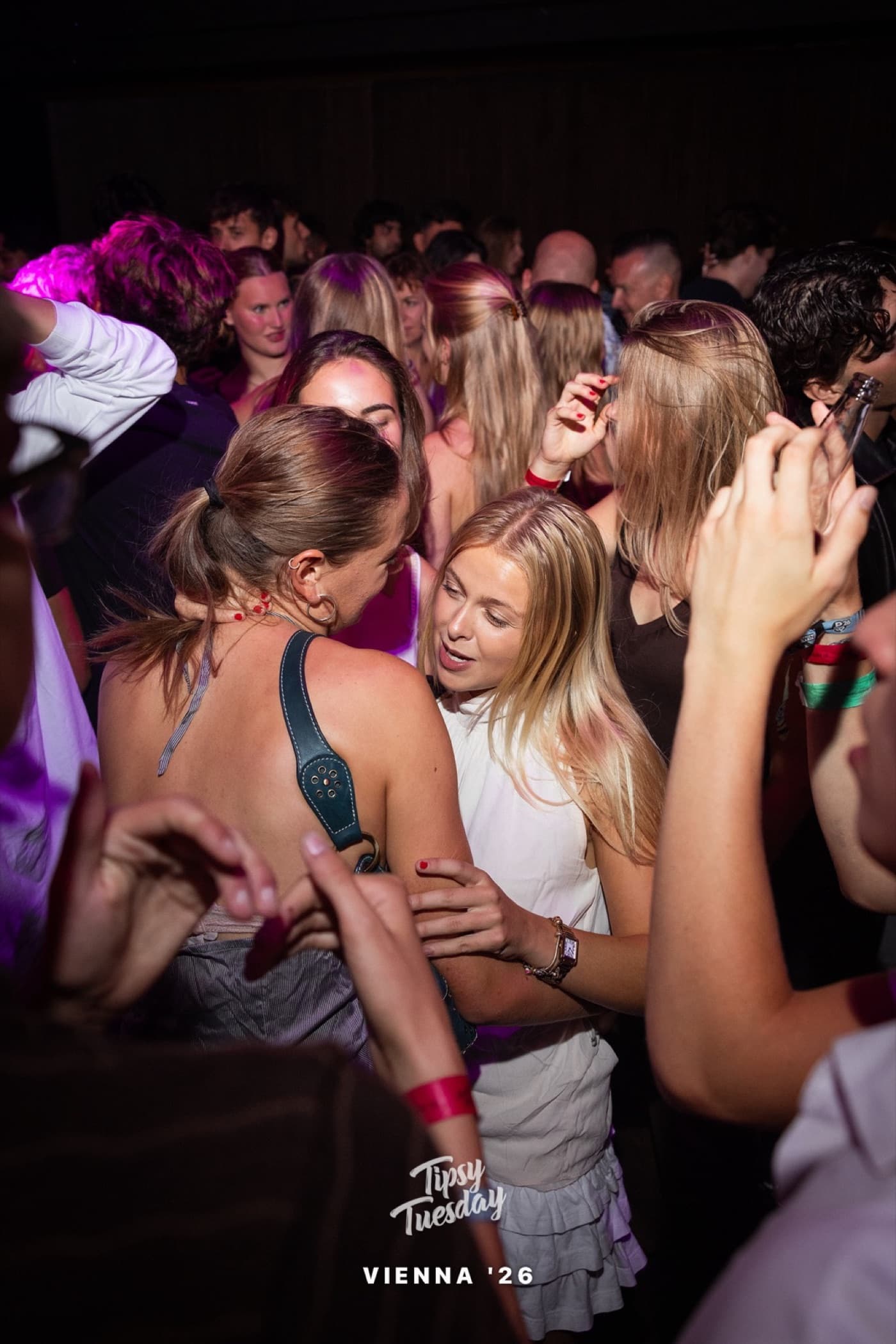 The dance floor on a Tuesday