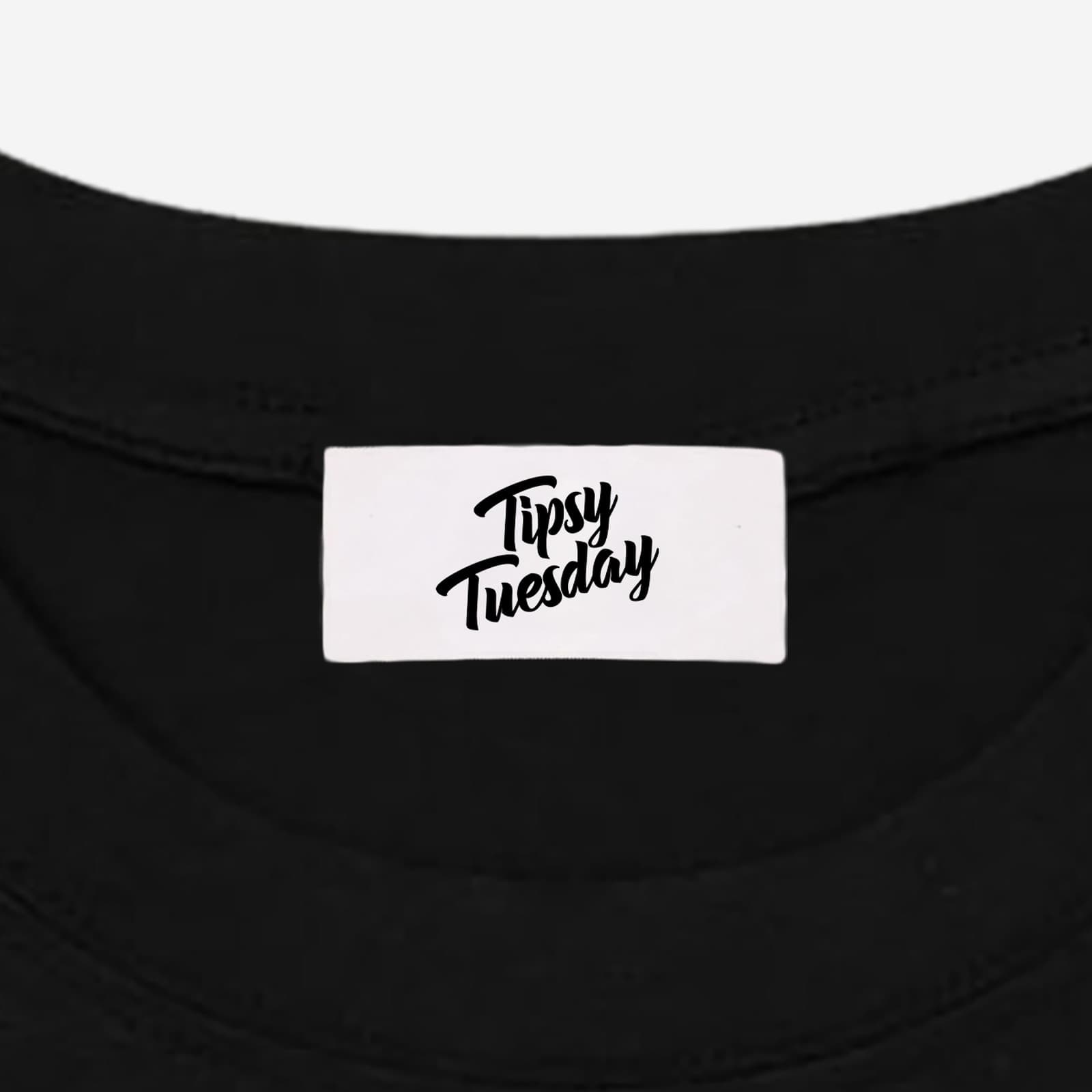 SINCE 2010 TEE, the neck label